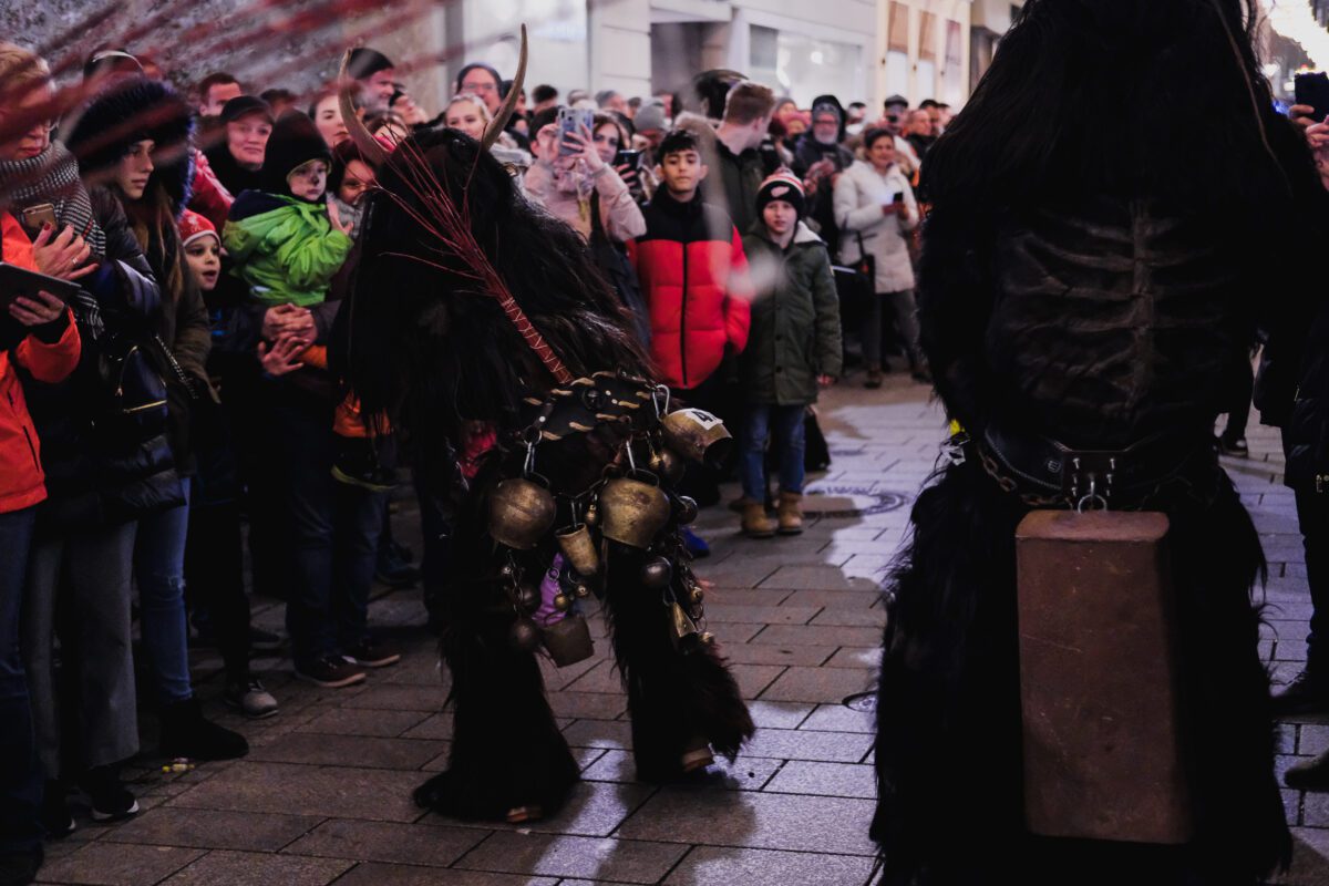 Krampus parade in Austria