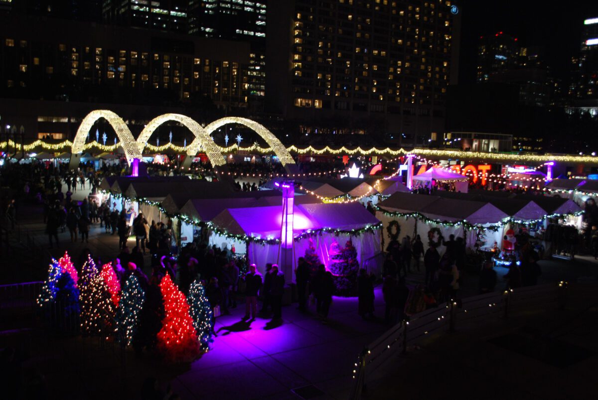 Cavalcade of lights, Toronto, Canada