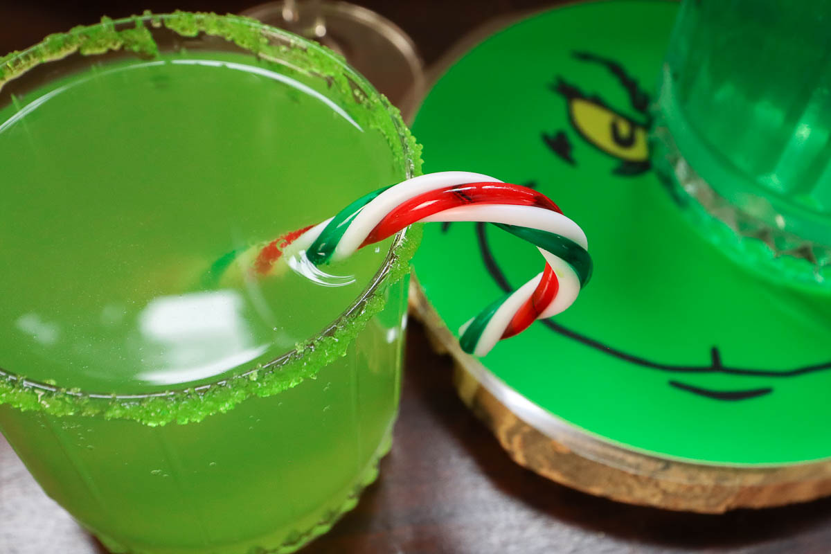 Grinch cocktails