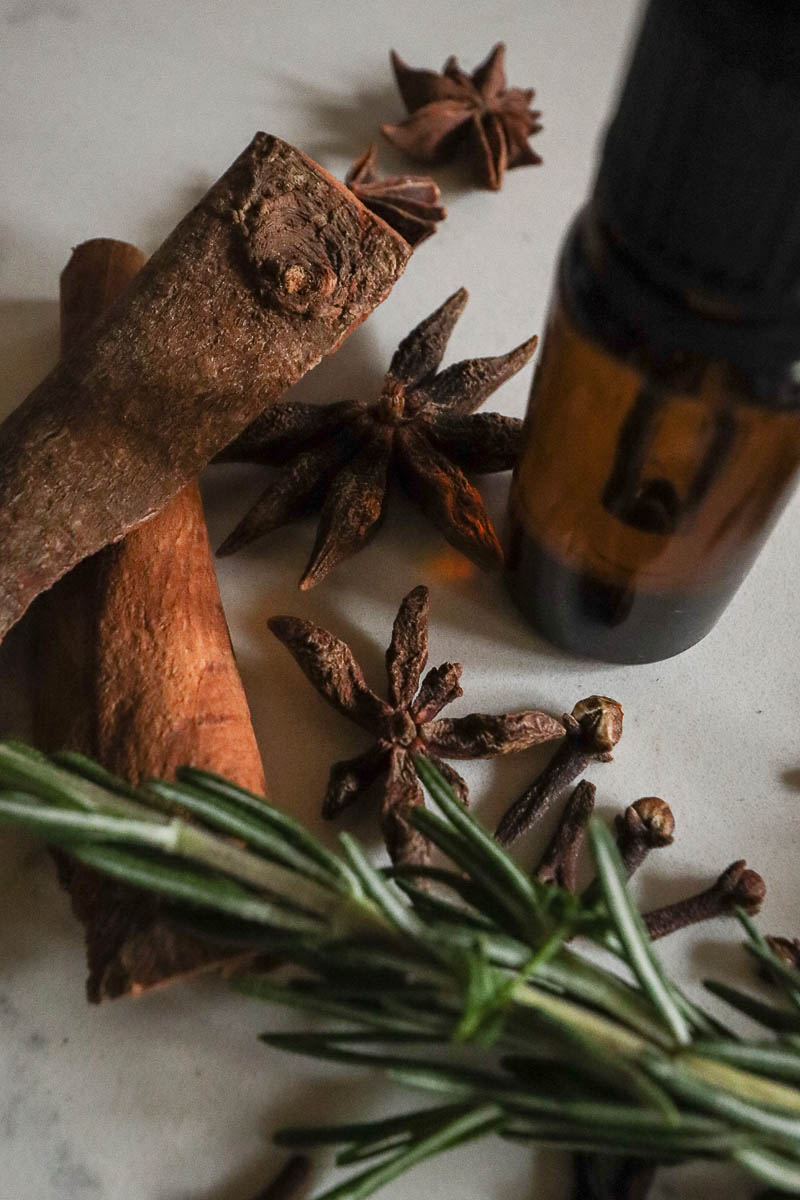 Rosemary and spices