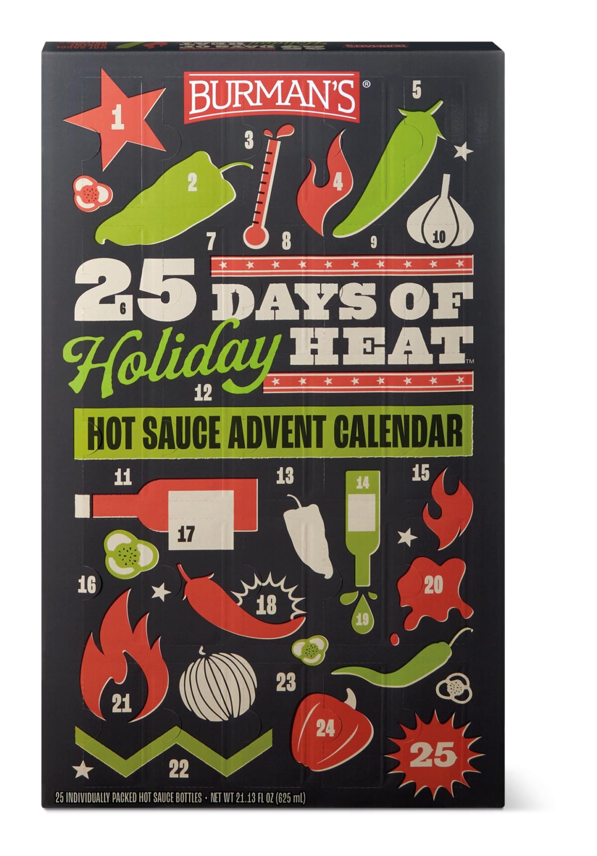 Burman's hot sauce advent calendar