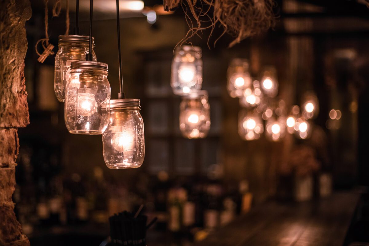 Mason jar lights