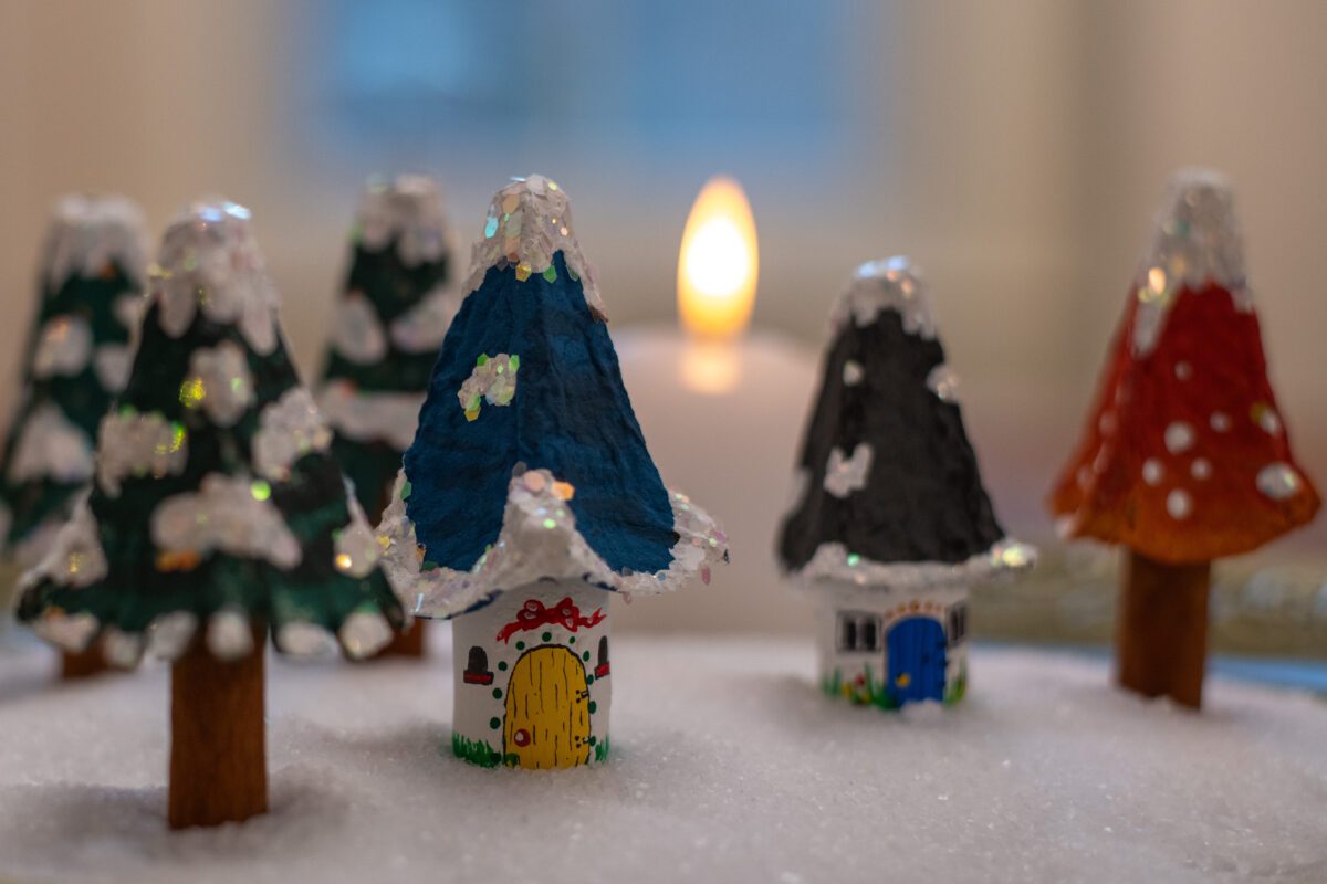 Miniature Christmas villiage